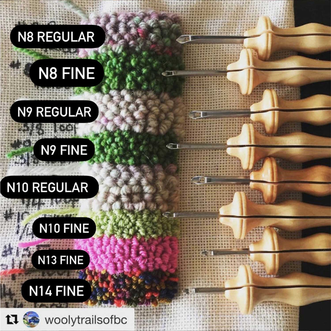 OXFORD PUNCH NEEDLE GROSORES Y LARGOS