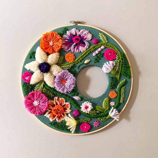 Taller de Puntos avanzados, flores con Aguja Mágica / online