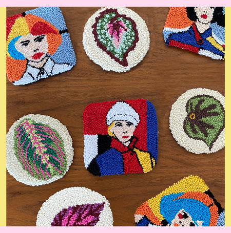 Patrón 4 Posavasos