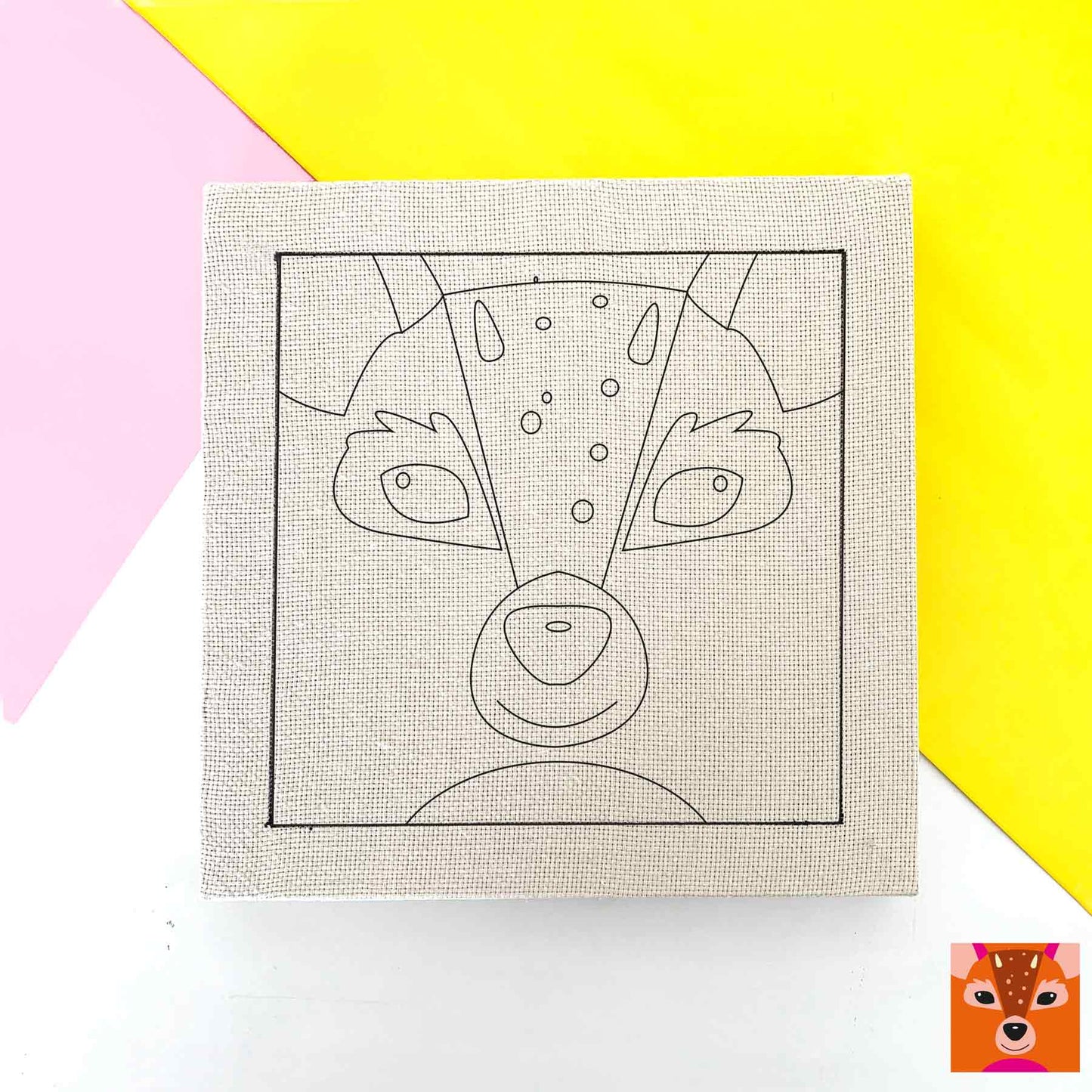 Bastidor de 25 cm Diseño Pudú