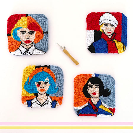 Patrón 4 Posavasos