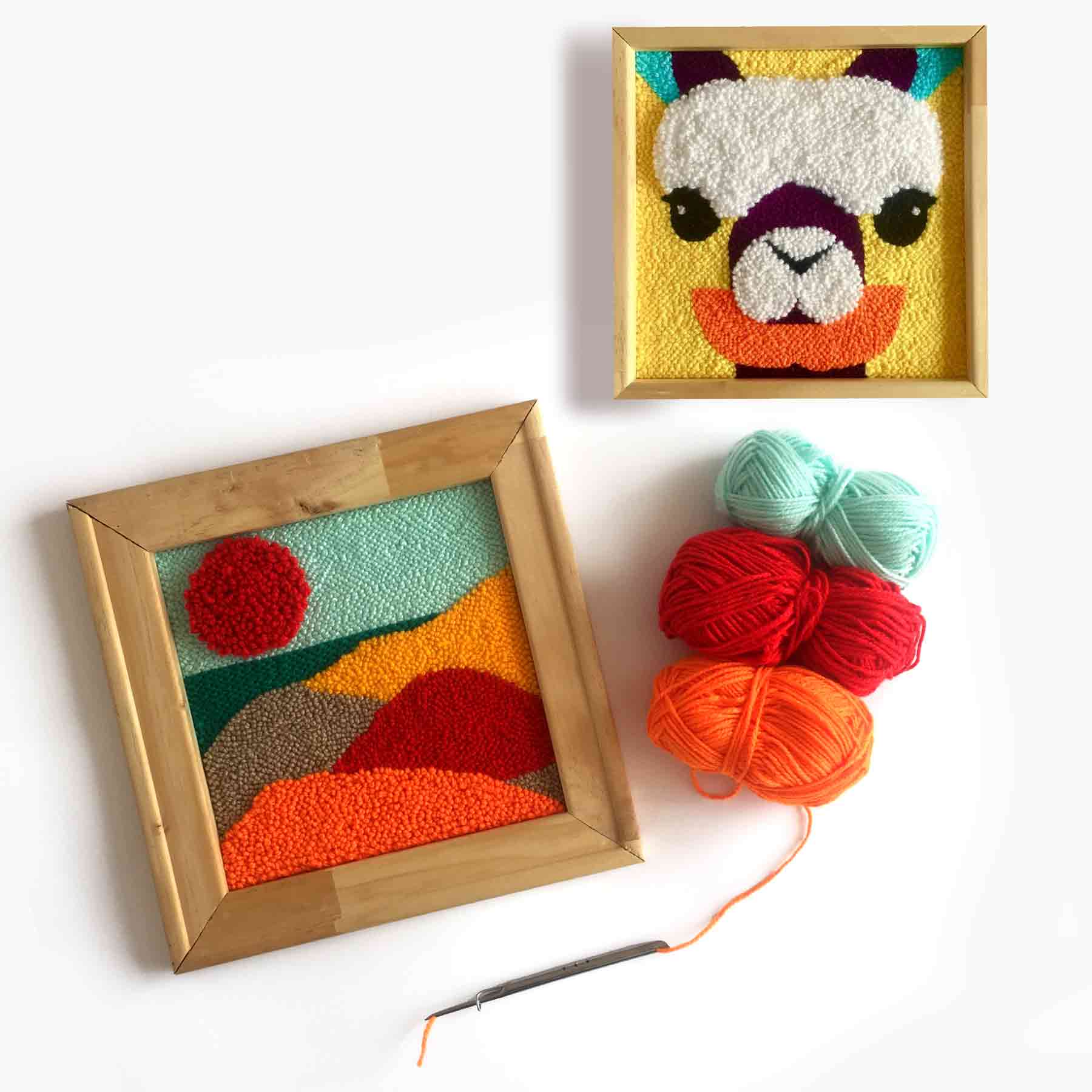 Aguja mágica punch needle para bordar con lana – My Kit